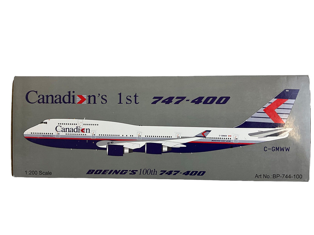 1/200 INFLIGHT200 BOEING B747-400 (C-GWWW) Max Ward Canadian Airlines (Limited Edition)