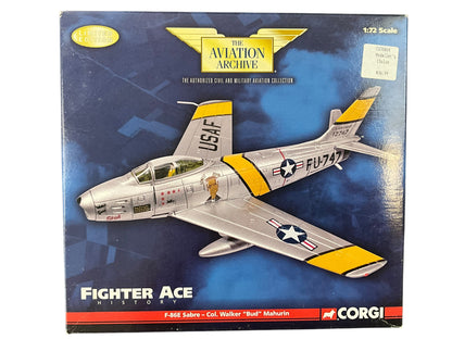 1/72 Corgi (US35804) North American F86E Sabre (12747) f"Honest John" lown by Col. Walker "Bud" Mahurin (5+1/2 Kills) CMD, 4th FW, Kimpo, South Korea, 1952 (Limited Edition #1227 of 1710)