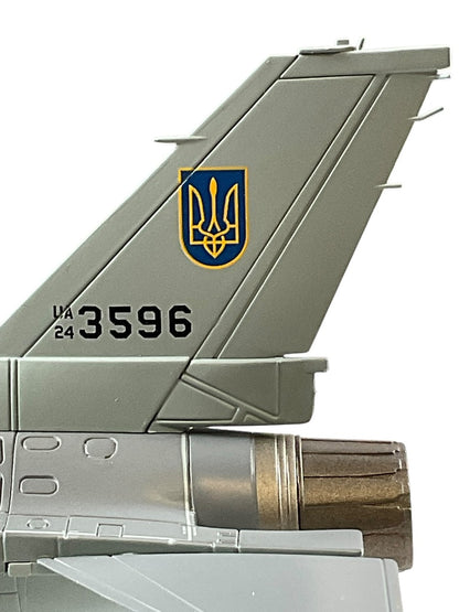 1/72 HobbyMaster (HA38047) Lockheed F16AM Fighting Falcon (UA24-3596) Ukraine Air Force 2024 (Limited Edition) 2025 Release