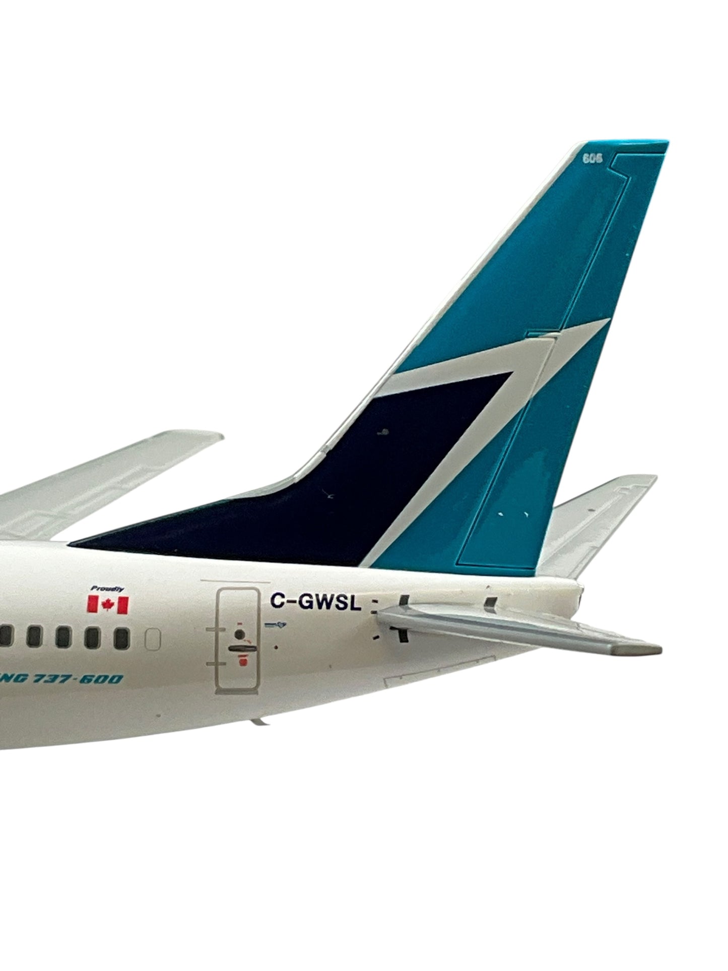 1/200 Gemini200 (G2WJA1295) Boeing B737-600 (C-GWSL) 1st WJA Livery WestJet Airlines (Limited Edition) 2024 Release