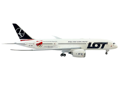 1/200 JC-WIings (JC2LOT2081) Boeing B787-8 (SP-LRH) Dreamliner (SP-LRH) * Proud To Fly the Polish Olympic Team * LOT Polish Airlines 2018 (Limited Edition)