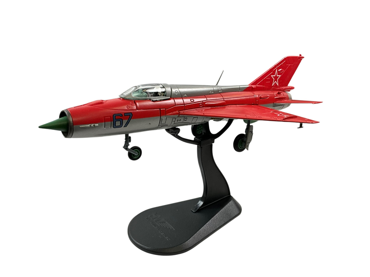 1/72 HobbyMaster (HA0189) Mikoyan MiG21PFM Fishbed (Black 67) "Aerobatic Team" Kubinka AFB 1967 Soviet Air Force (Limited Edition)