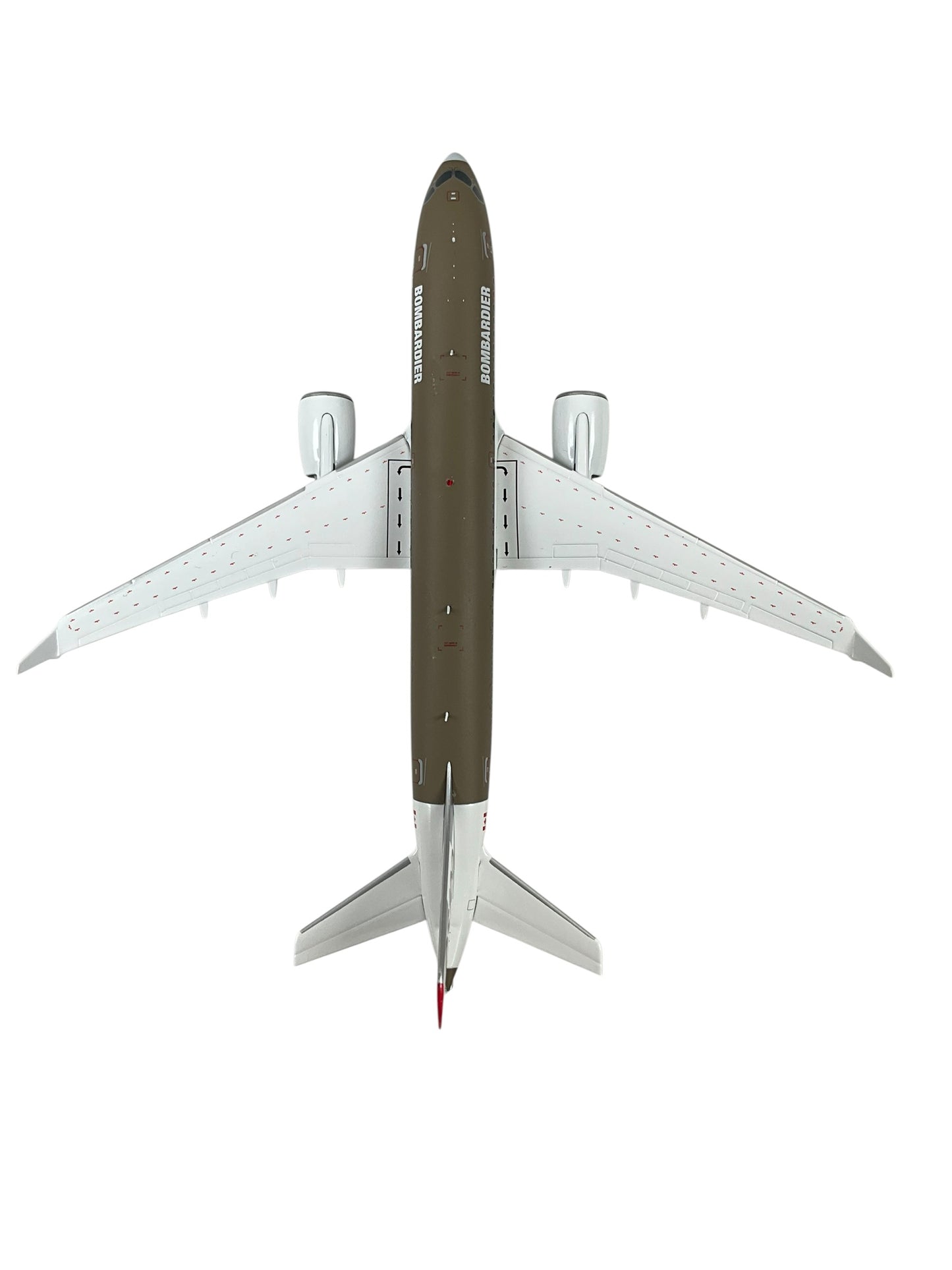 1/200 JC Wings (LH2056) Bombardier CS100 C-Series (C-GWYD) "FTV2" Primer Livery. Bombardier (Limited Edition)