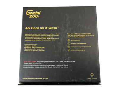 1/200 Gemini200 (G2ACA718) Airbus A220-300 (C-GROV) ACA 6th-Livery Air Canada (Limited Edition) 2019 Release