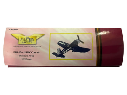 1/72 Corgi (AA33009) Vought F4U-1D Corsair (530) flown by 1st LT. M.O. Chance, Okinawa 1945 VMF-312 U.S.M.C. (limited Edition #1984 of Only 2400)