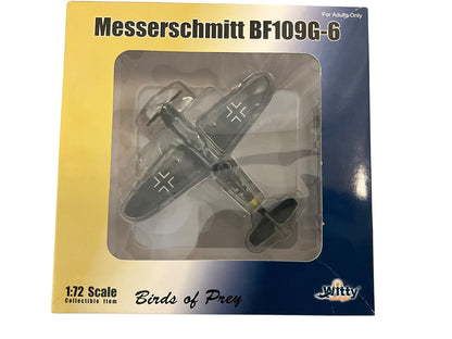1/72 Witty Wings (WTW72-003-01) Messerschmitt Bf109G-6 (Double Cevron 5) "Chistl" flown by Gerhard Barkhorn, JG52,  WWII, Drittes Reich Luftwaffe (Limited Edition)