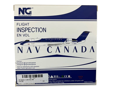 1/200 NG Model (52046) Bombardier CRJ200ER (C-GFIO) "Flight Inspection" 1st NAV Livery - NAV Canada (Limited Edition)