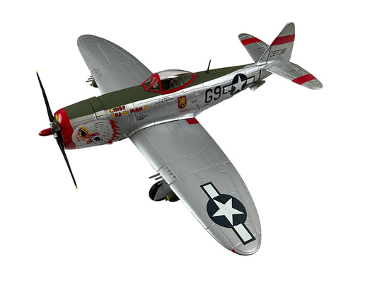 1/48 Armour/Franklin Mint (98144) Republic P47D Thunderbolt (227316) "CHIEF-SKI-U-MAH II" flown by Lt. D.E. Buholz "Chief of the Sioux" 509FS 405FG U.S.A.A.F. (Limited Edition)