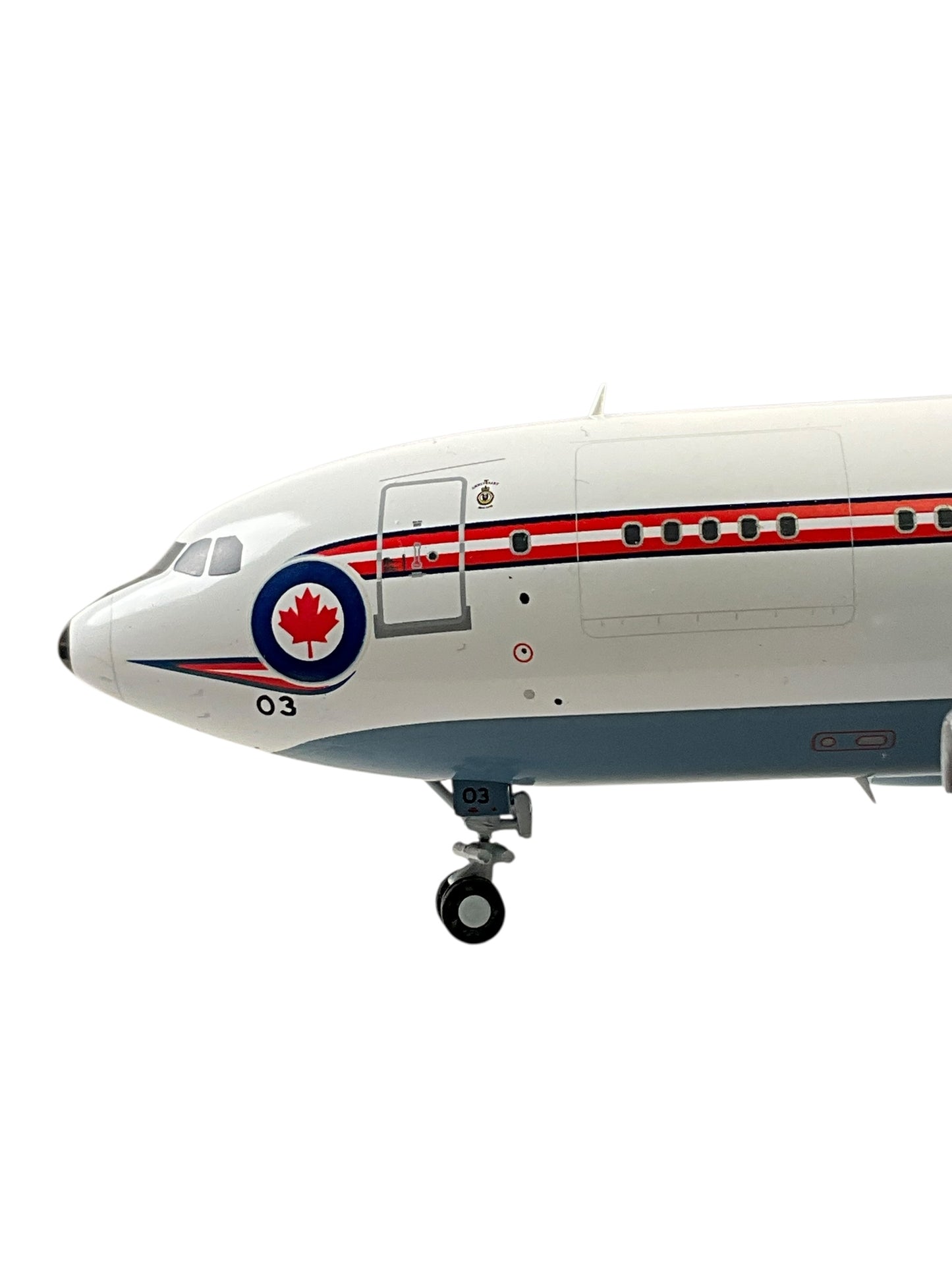 1/200 Gemini200 (G2CAF862) Airbus (A310-304) CC150 Polaris (150003) Hi-Vis White with Modified Lightning Bolt LIvery 437(T) "Husky" Sqdn, Canadian Armed Forces (Limited Edition) 2020 Release