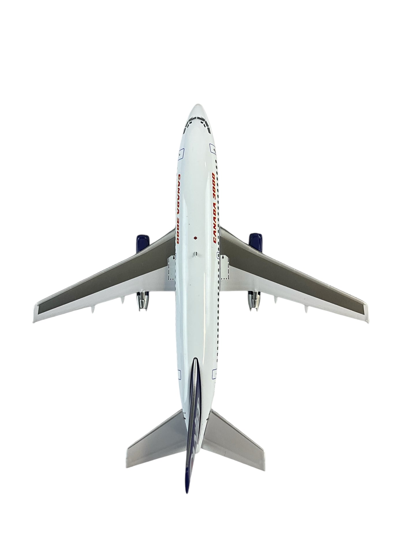 1/200 Inflight200 (IFCAN73200313) Boeing B737-201 (C-FHCJ) Transitional Livery with Canada3000 Titles & CanJet Tail - Canada3000 (Limited Edition #45 of ONLY 54)