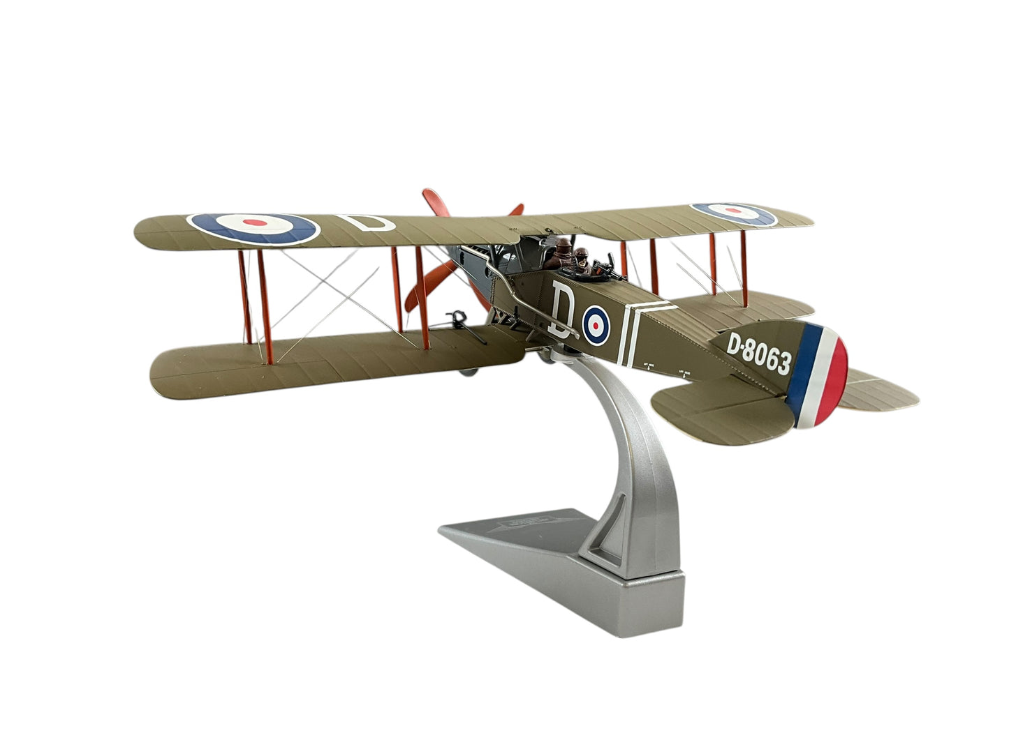 1/48 CORGI (AA28801) BRISTOL F2B FIGHTER (D-8063) - Royal Flight - William George "Billy" Barker - Villavera, Italy Sept 1918 - No. 139 Sqdn - ROYAL AIRFORCE (LIMTED EDITION #1855 of ONLY 1900)