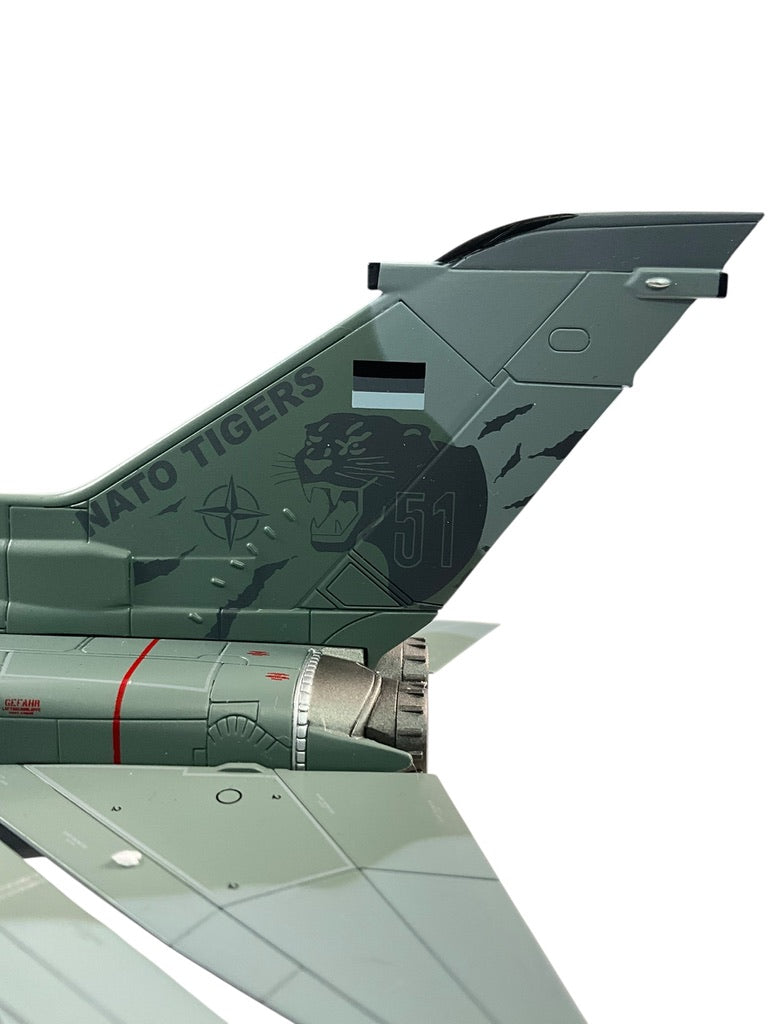 1/72 Hobbymaster (HA6725) Panavia Tornado ECR (46+54) "Nato Tigers" Lo-Vis Grey Camo TLG-51 "Immelmann" Deutsche Bundes Luftwaffe Schleswig-Jagel AB 2017 (Limited Edition)
