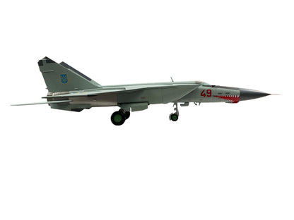1/72 Hobbymaster (HA5606) Mikoyan MiG25PD Foxbat (Red 49) Vaislkov 1995, 146th Fighter Regiment, Ukraine Air Force (Limited Edition)