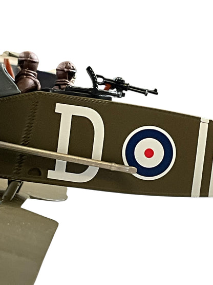 1/48 CORGI (AA28801) BRISTOL F2B FIGHTER (D-8063) - Royal Flight - William George "Billy" Barker - Villavera, Italy Sept 1918 - No. 139 Sqdn - ROYAL AIRFORCE (LIMTED EDITION #1855 of ONLY 1900)