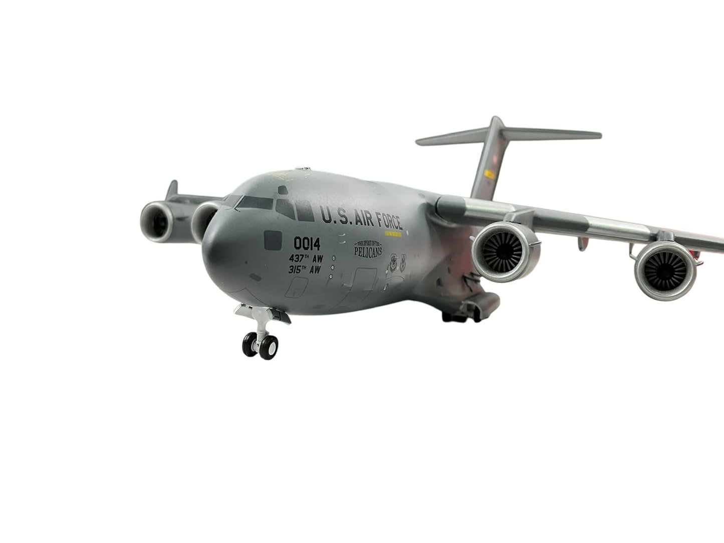 1/200 Gemini200 (G2AFO635) Boeing C17 Globemaster III (0014) "Spirit of the Pelicans" Charleston 437th AW & 315th AW U.S.A.F. (Limited Edition) 2017 Release
