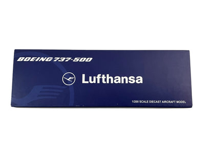 1/200 JC200 (XX2381) Boeing B737-500 (D-ABIN) "Langenhagen"- DLH 6th Livery with Football Nose - Lufthansa (Limited Edition)