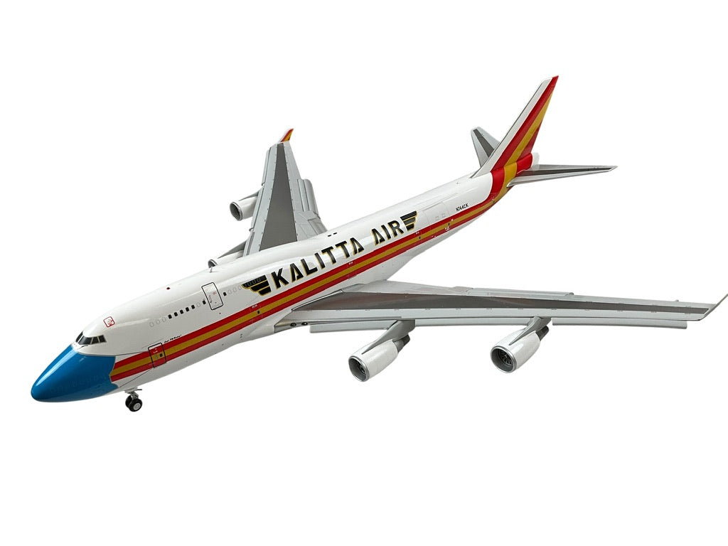 1/200 JC Wings (XX20120A) Boeing B747-400BCF (N744CK) "Flaps Down" (Not Without My Mask) "Capt.P.W. Bishop" Kalitta Air (Limited Edition) 2022 Release