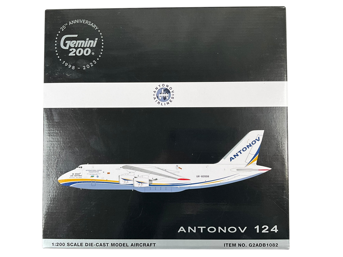 1/200 Gemini200 (G2ADB1082) Antonov AN124-100M Ruslan (UR82088) Antonov Design Bureau (Limited Edition) 2023 Release