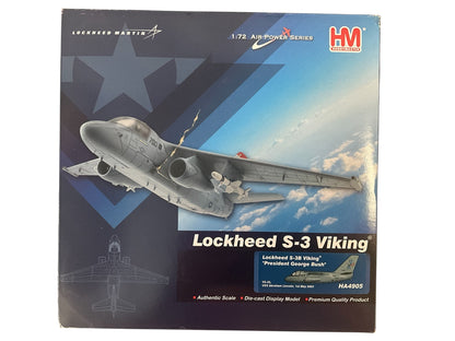 1/72 HobbyMaster (HA4905) Lockheed S3B Viking (NK700) NAVY-1 "George BUSH Victory over Iraq Speech" aboard U.S.S. Abraham Lincoln, May-01 2003, VS35 U.S. Navy (Limited Edition) 2016 Release