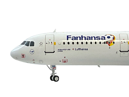 1/200 (Inflight200) J-Fox (JF-A321-024) Airbus A321-200 "Lindau" (D-AISQ) "Fanhansa Mannschaftsflieger" 7th Livery  Lufthansa (Limited Edition)