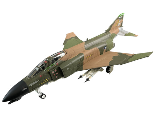 1/48 Franklin Mint/Armour (B11E387) McDonnell Douglas F4D Phantom II (67-463) flown bt Richard "Steve" Richie (5 Kills) Udorn RTAFB, Thailand, 1972, 432nd TRW, 555th TFS, U.S.A.F. Vietnam War (Limited Edition)