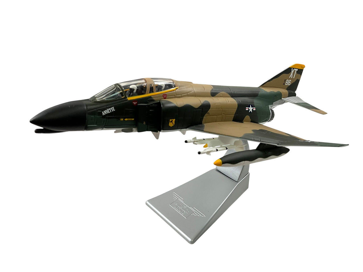 1/72 Corgi (AA33204) McDonnell Douglas F4C Phantom II ( #40-816  c/n) "Annette" flown by General Buck Shuler Jr. & Major Bill Reed, Cam Ranh Bay AB, South Vietnam 1968-69, 558th TFS, 12th TFW U.S.A.F. (Limited Edition of 5000)