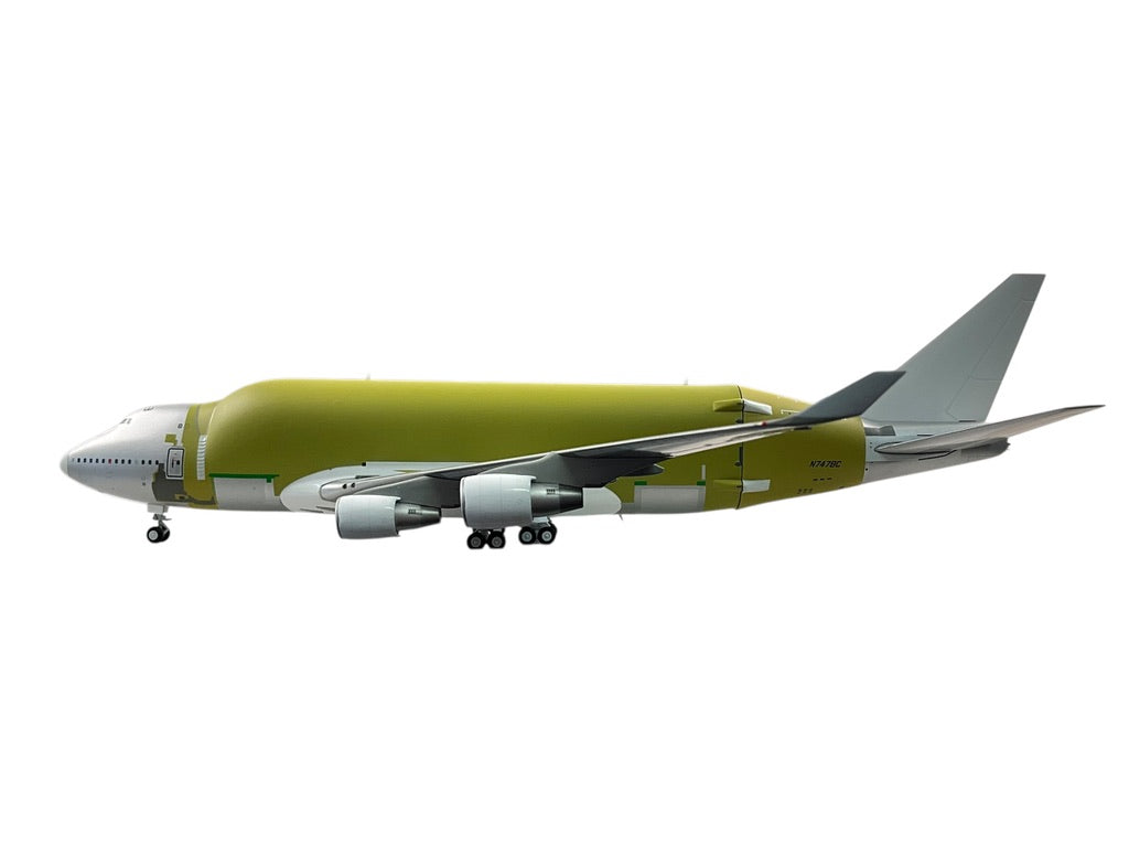 1/200 J C Wings (LH2166) Boeing B747-400LCF Dreamlifter (N747BC) "Green Zinc Chromate Primer Livery" The Boeing Company (Limited Edition)