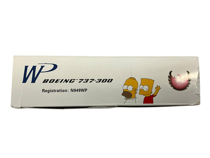 1/200 Phoenix (PH2KMR021) Boeing B737-300 (N949WP) "the Simpsons" Western Pacific Airlines (Limited Edition of ONLY 600)