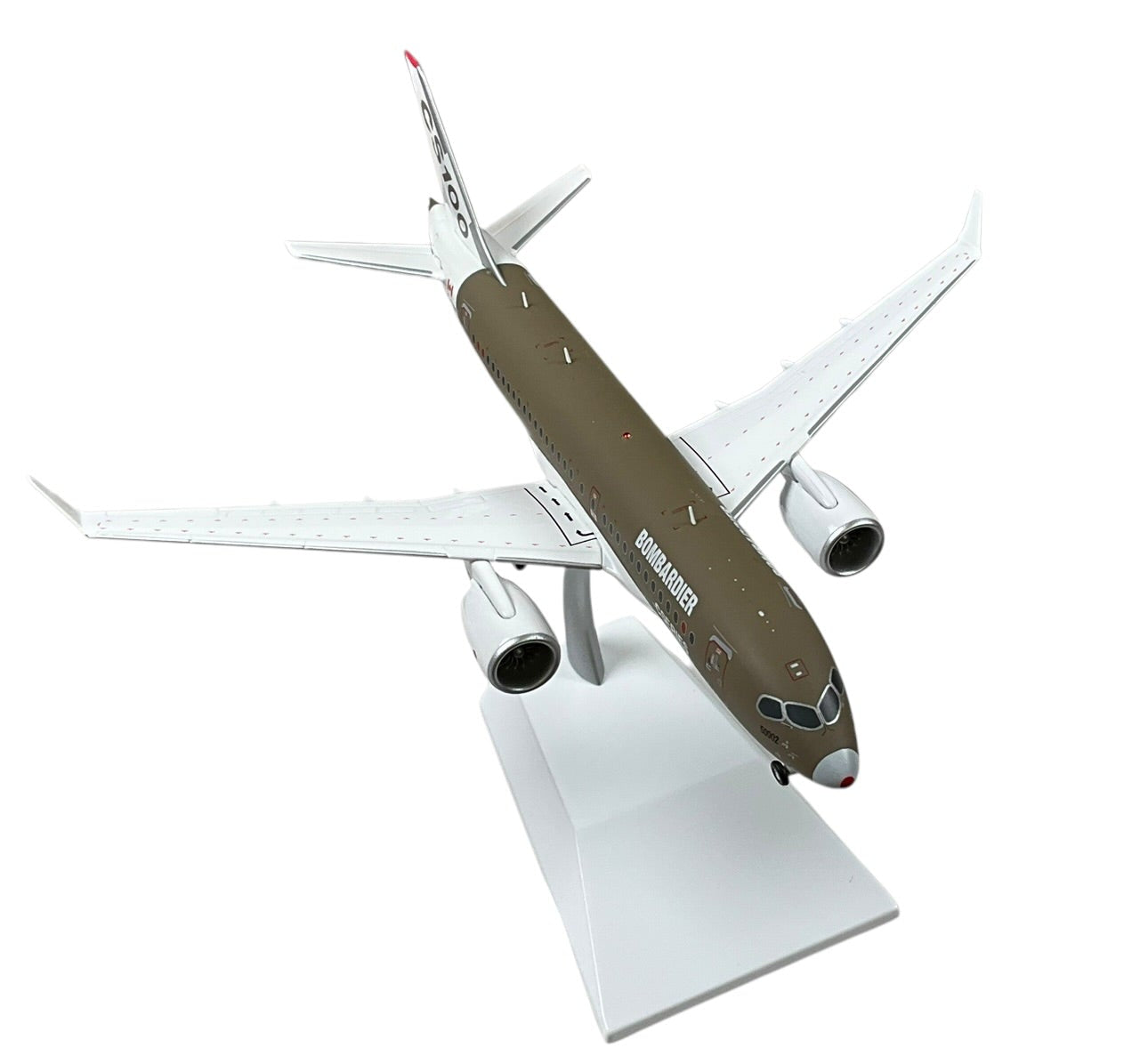 1/200 JC Wings (LH2056) Bombardier CS100 C-Series (C-GWYD) "FTV2" Primer Livery. Bombardier (Limited Edition)