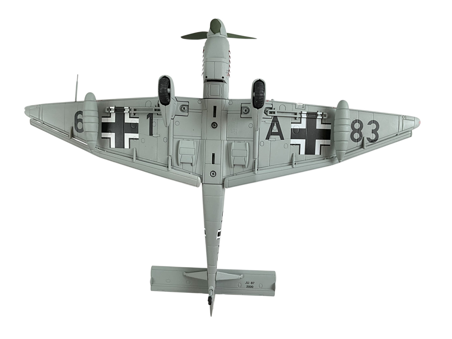 1/48 Armour/Franklin Mint (ART.98056//B11B261) Junkers JU87D Stuka (61+A83) Sea Grey Camo "Torpedo Flieger" WWII Deutsch's Reich Luftwaffe (Limited Edition)