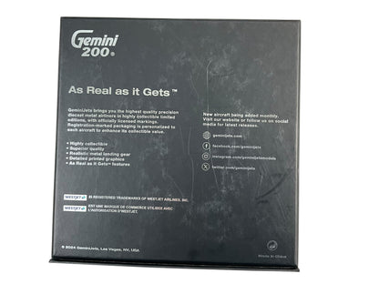 1/200 Gemini200 (G2WJA1315) Bombardier Dash8 Q400 (C-FOEN) - WJA 2nd livery - WestJet Airlines (Limited Edition) 2024 Release