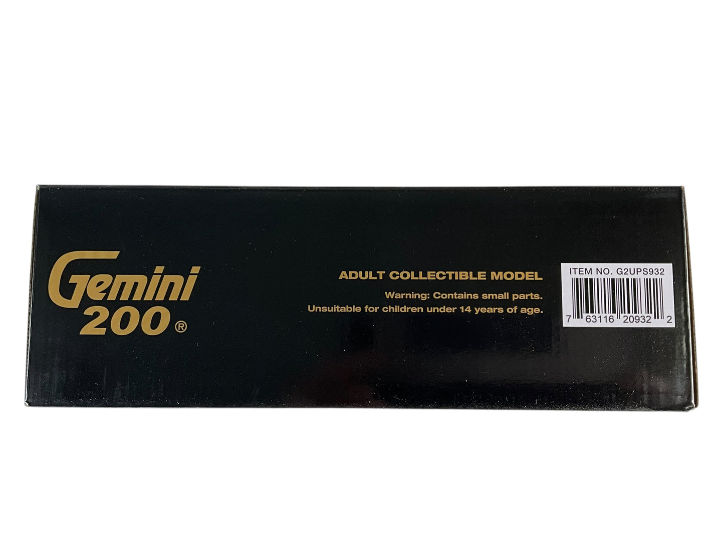 1/200 Gemini200 (G2UPS932) Boeing B747-400F (N580UP) "Interactive Series" Worldwide Services UPS (Limited Edition) 2021 Release