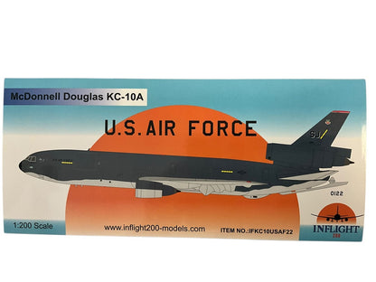 1/200 Inflight200 (IFKC10USAF22) McDonnell Douglas KC10A Extender (87-0122) 1980s"Europe One Tactical Green Livery" Seymour Johnson AFB N.C. 68th ARG, 911th ARS, U.S.A.F. (LImited Edition)