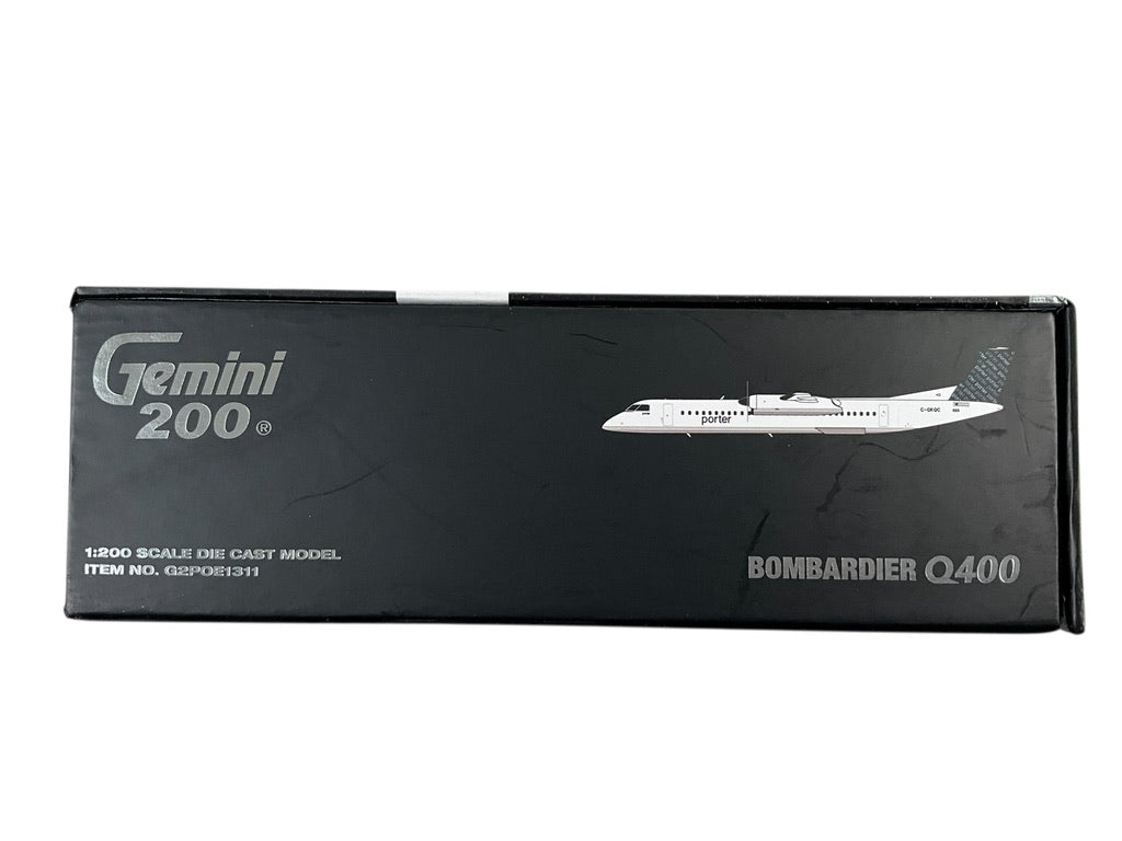 1/200 Gemini200 (G2POE1311) Bombardier Dash8 Q400 (C-GKQC) Porter Airlines (Limited Edition) 2024 Release