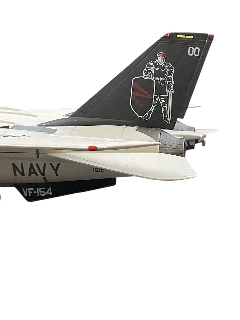 1/48 Armour/Franklin Mint (98069) Grumman F14A Tomcat (100) USS Kittyhawk VF154 "Black Knights"U.S.Navy (Limited Edition)