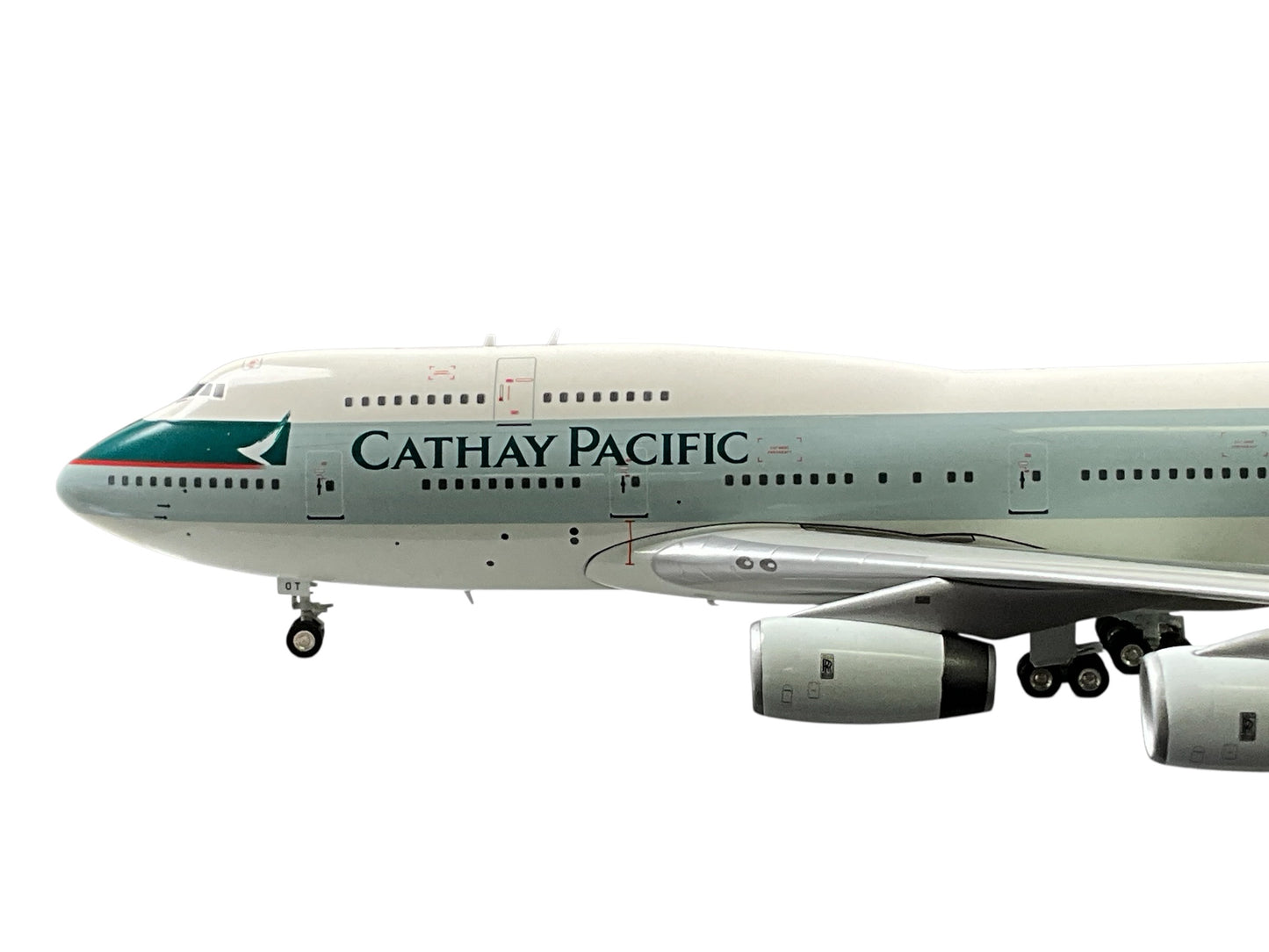 1/200 Blue Box (BBOX-CX-02 / BBOX-CATH-888) Boeing B747-467 (VR-HOT) "1994 Brush Wing Livery" Cathay Pacific (Limited Edition #115 of ONLY 240) 2013 Release