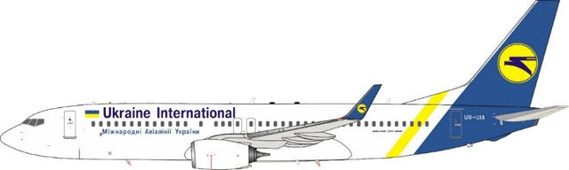 1/200 (Inflight200) J-Fox (JF-737-8-032) Boeing B737-800 (UR-UIA) Ukraine International Airlines (Limited Edition) 2020 Release