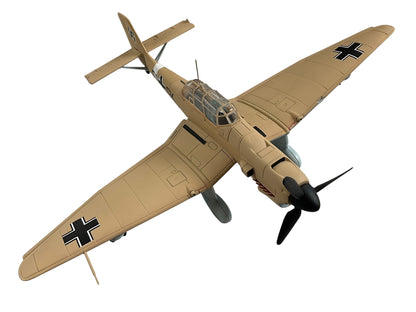 1/48 Armour/Franklin Mint (ART.98096/B11B262) Junkers JU87B Stuka (S1+GK) Tan Desert Camo WWII Deutsche Reich Luftwaffe (Limited Edition)