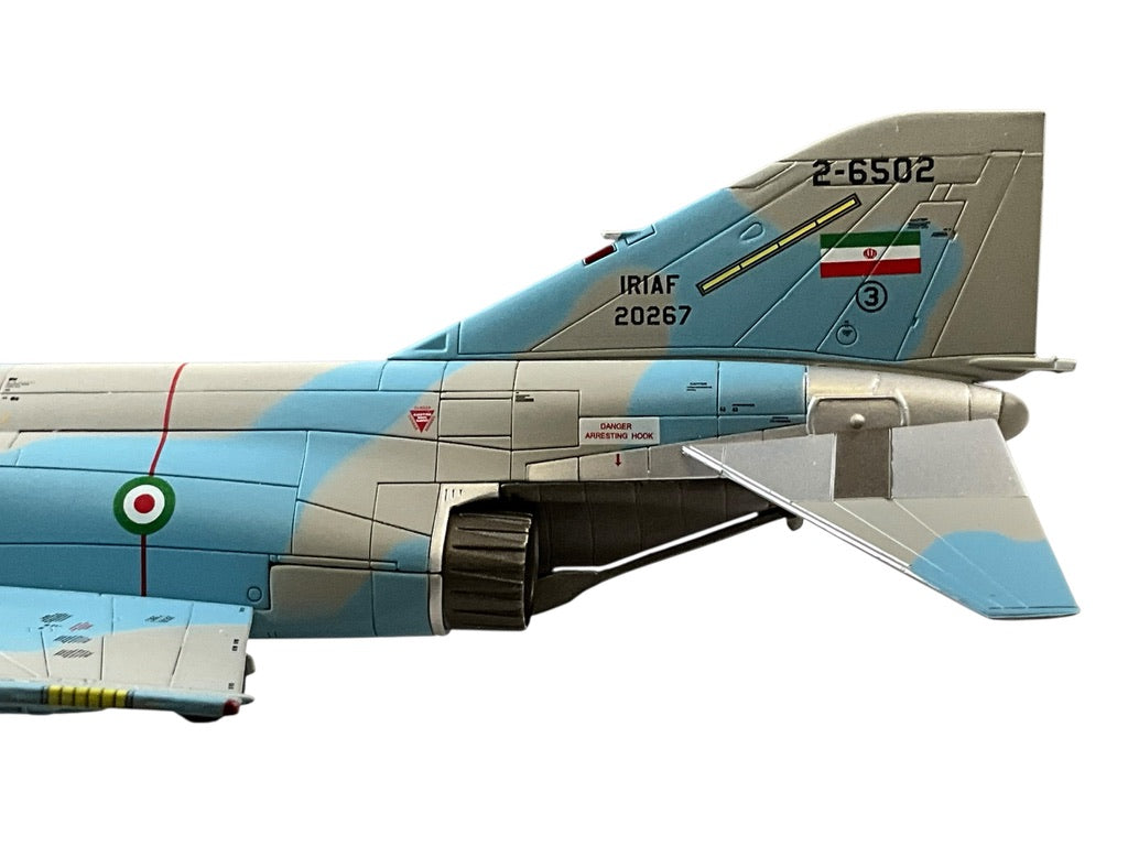1/72 HobbyMaster (HA19002) McDonnell Douglas RF4E Phantom II (s/n 72-0267) Blue & Grey Camo, Mehrabad AB, 2009 Islamic Republic of Iran Air Force (Limited Edition)