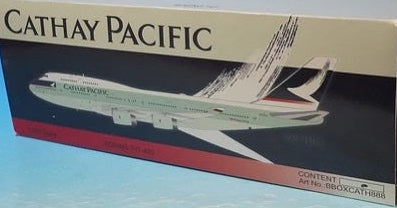 1/200 Blue Box (BBOX-CX-02 / BBOX-CATH-888) Boeing B747-467 (VR-HOT) Cathay Pacific (Limited Edition of ONLY 240) 2013 Release