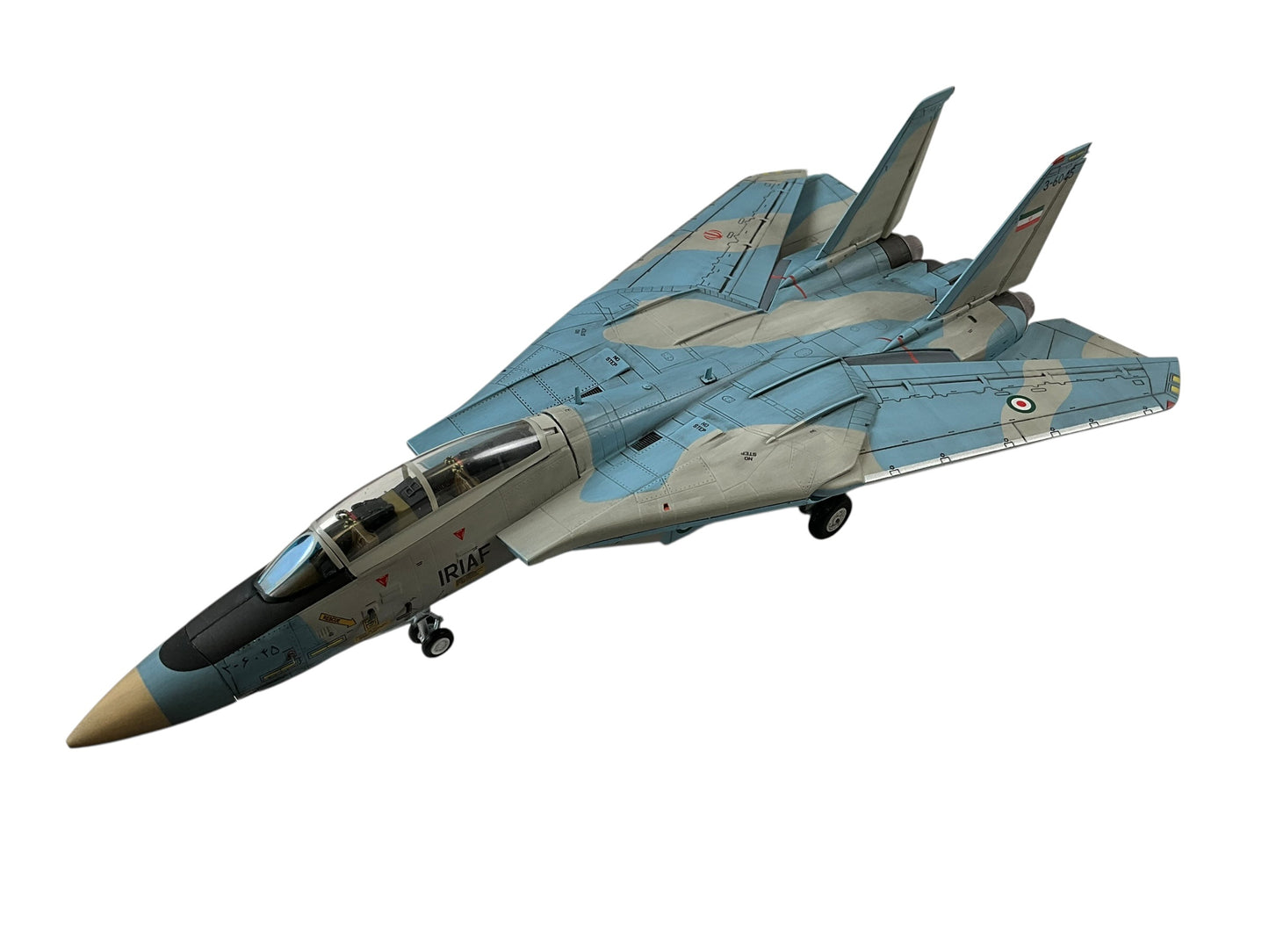 1/72 JC Wings (JCW-72-F14-006) Grumman F14A (Tomcat) "Alicat" (3-6045) Grey & Blue Camo, Islamic Republic of Iran Air Force (Limited Edition #422 of Only 750)