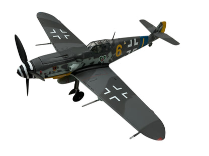1/72 Witty Wings (WTW72-003-007) Messerschmitt Bf109G-6 (Yellow 6) flown by Obfw. Heinrich Bartels, II/J27, JG54, WWII, Drittes Reich, Luftwaffe (Limited Edition)