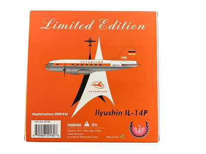 1/200 Phoenix (20182) Ilyushin IL-14P (DDR-SAL) Interflug (Limited Edition) 2025 Release