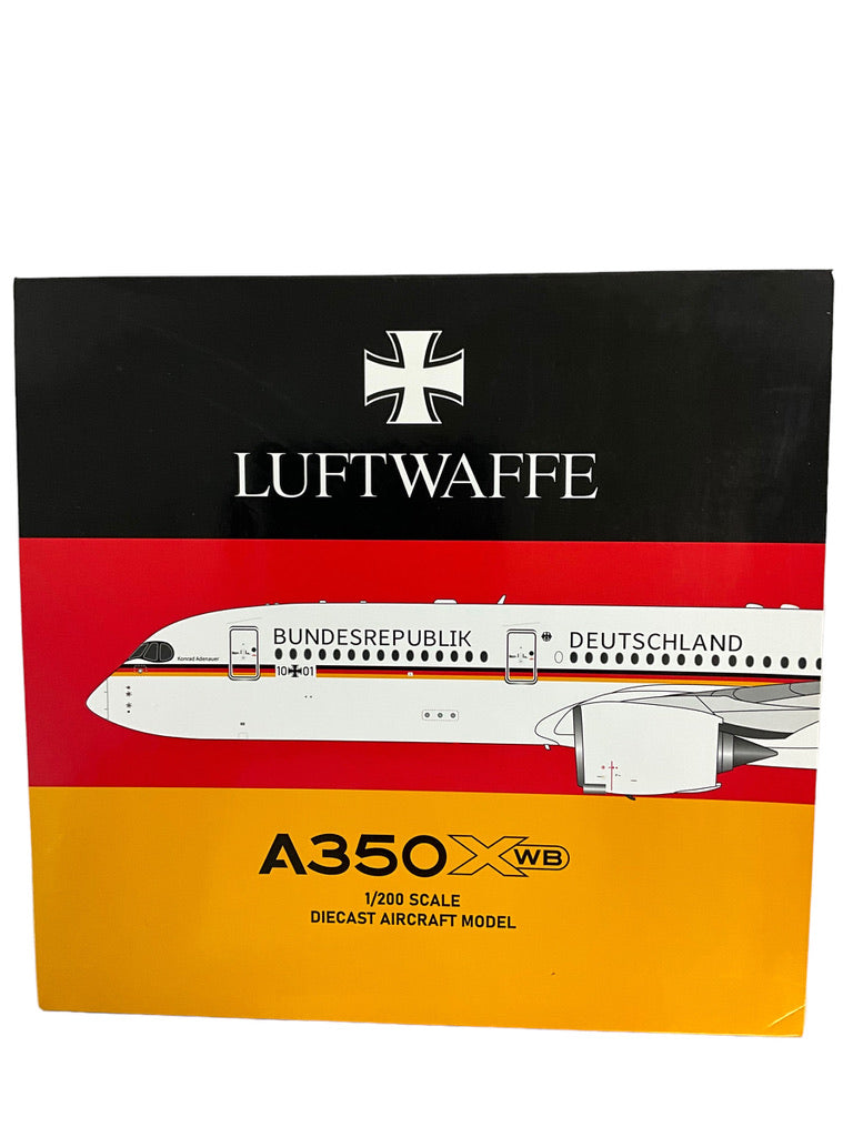 1/200 JC-Wings (JC20023) Airbus A350-900 (10-01) Deutche Bundes Luftwaffe (Limited Edition)