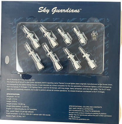 1/72 (Witty Wings) Sky Guardians (WTW-72-014-014) Sukhoi SU27SKM  Flanker-B (Blue 305) 3-Tone Grey Camo, Zhukovskiy AB 2003, Russia Air Force (Limited Edition #183 of Only 1000) 2011 Release