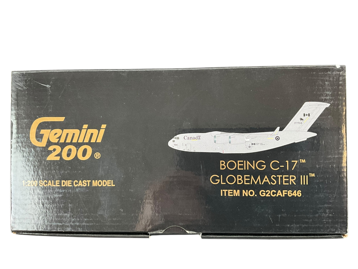 1/200 Gemini200 (G2CAF646) Boeing (C-17A) CC-177 Globemaster-III (17704) - CAF Low Vis Grey Livery - 429 "Buffalo" Sqdn - Canadian Armed Forces (Limited Edition) 2017 Release