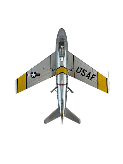 1/200 HobbyMaster (HA4313) North American F86F Sabre (FU958) "the Paper Tiger" flown by Captain Harold E. Fischer (10 Kills) 39th FS, U.S.A.F. Suwon AB, South Korea 1953 (limited Edition of Only 600)