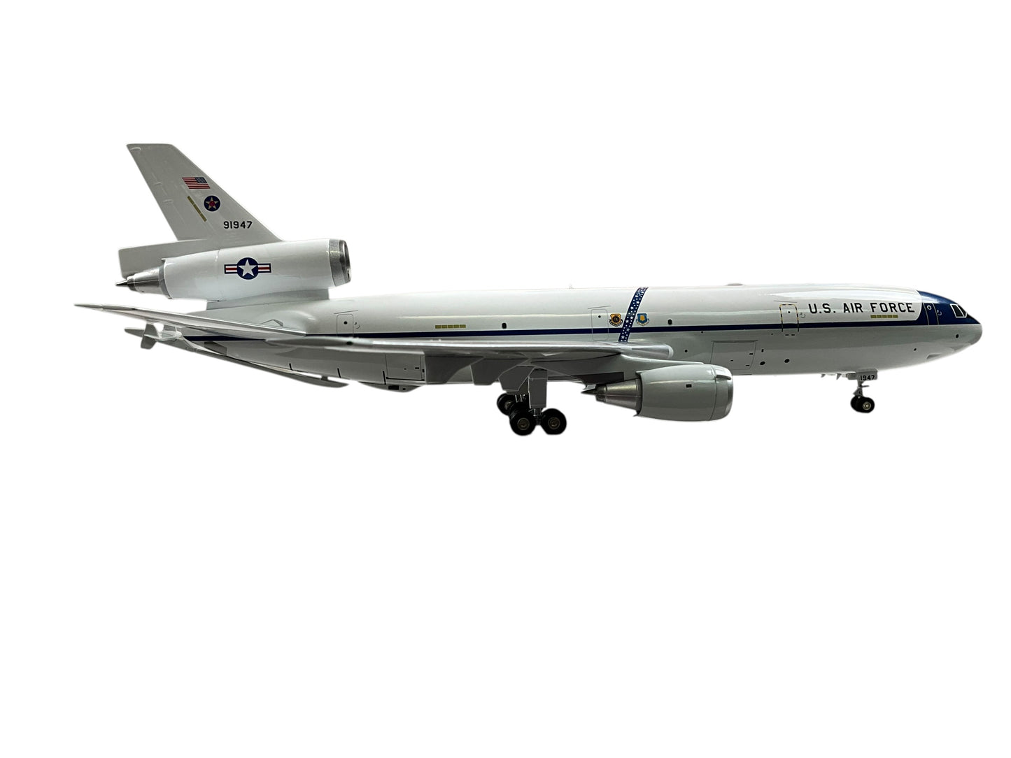 1/200 Inflight200 (IFKC10USAF47) McDonnell Douglas KC10A Extender (79-1947) "California Freestyle - Cow A Bunga Dude" White S.A.C. Livery, March AFB, California, 1982-1994, 22nd ARW, U.S.A.F. (Limited Edition)