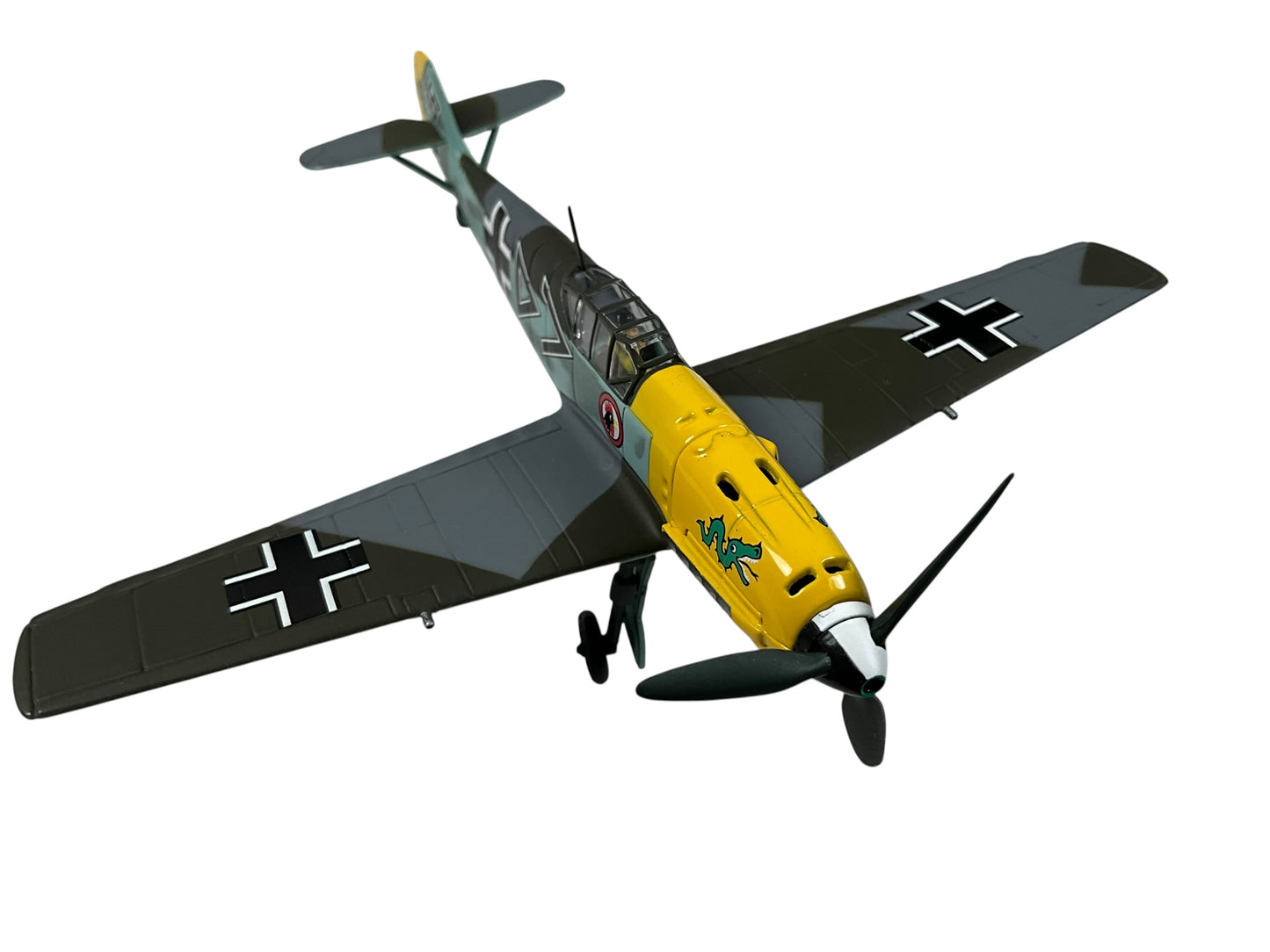 1/72 Corgi (49201) Messerschmitt Bf109E flown by Hauptmann Hans "Vati" von Hahn JG3 "Udet" Drittes Reich Luftwaffe (Limited Edition) 2000 Release