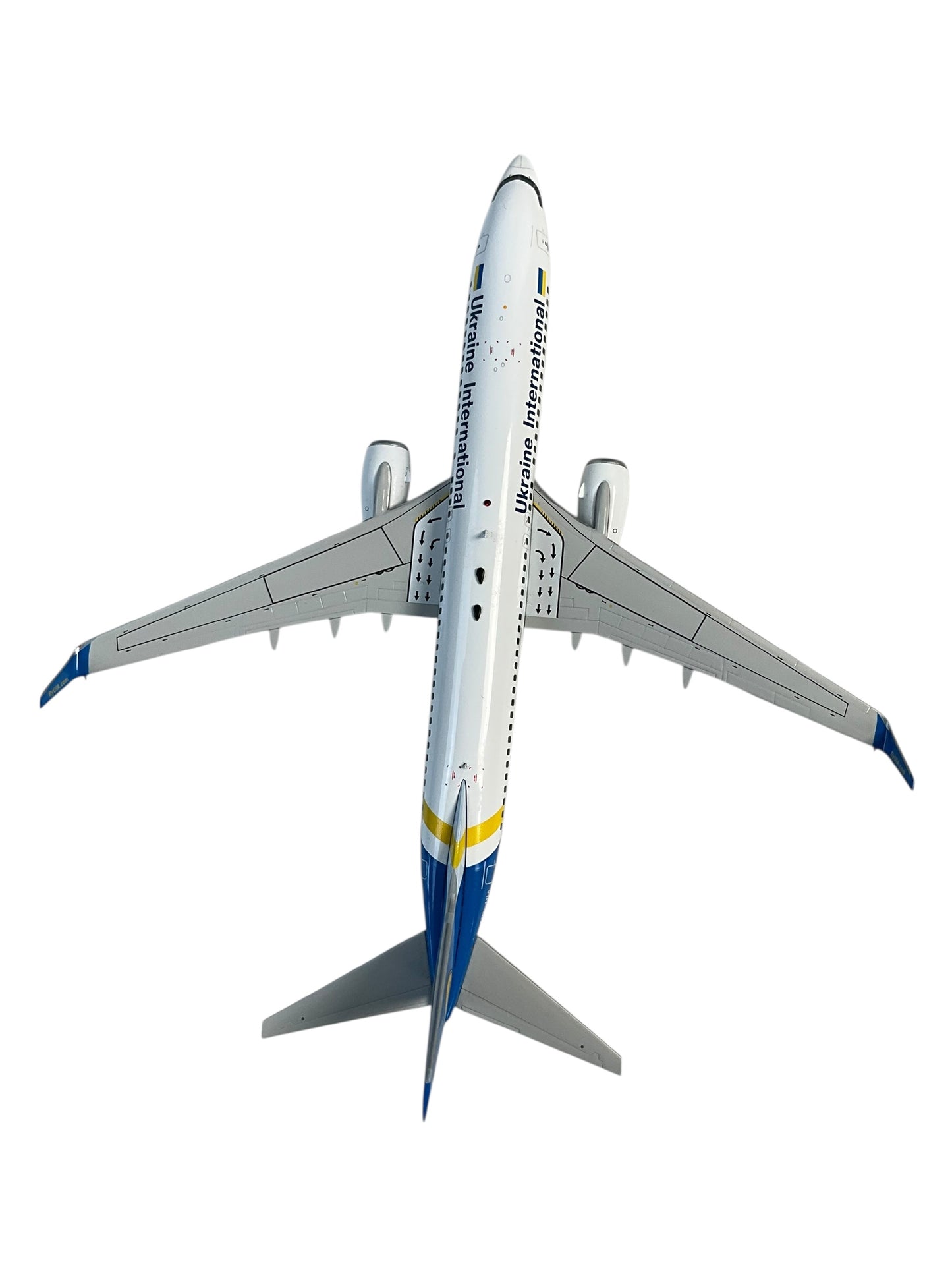 1/200 (Inflight200) J-Fox (JF-737-8-032) Boeing B737-800 (UR-UIA) Ukraine International Airlines (Limited Edition) 2020 Release